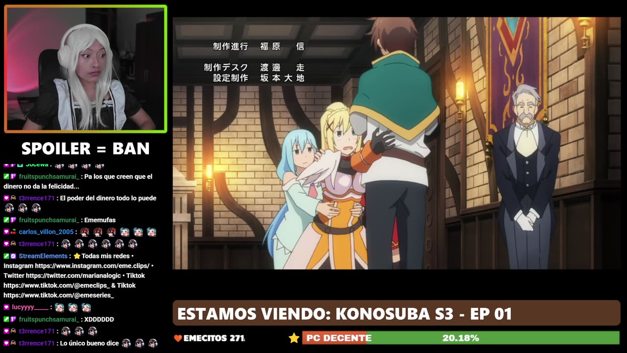 Konosuba - S3 cap. 1-5 Reacción