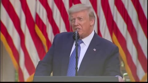 President Trump lays down the law