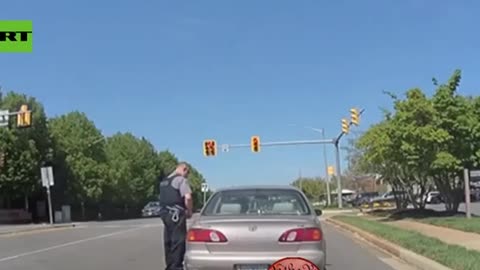 Afghan National shot at Officers during Routine traffic stop - April