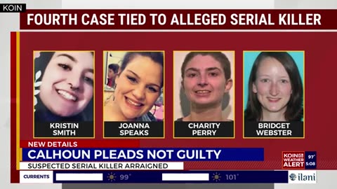 Accused serial killer Jesse Lee Calhoun enters plea for fourth murder charge