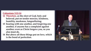 21 - Being Clothed with the Apparel of Jesus Christ (3:12-14)
