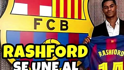 ⚽🔥 Marcus Rashford ficha por el Barcelona: "Me siento como en casa"