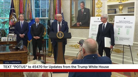 President Trump Makes an Announcement, August 06, 2025