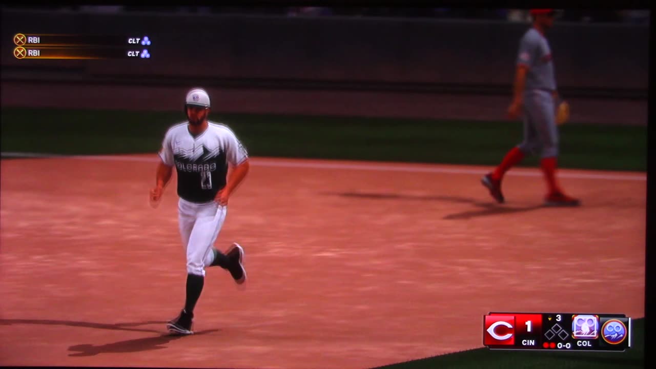 MLB The Show: Colorado Rockies vs Cincinnati Reds (S12 G159)