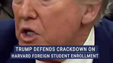 Trump warns Harvard it must ‘change its ways’ #foxnews #shorts #news