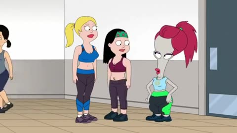 American Dad - Roger Slaps Hailey