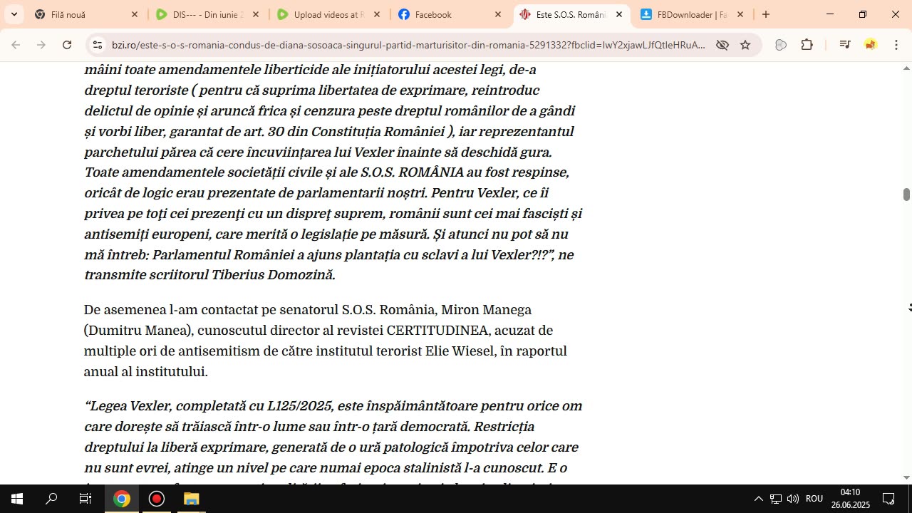DIS--- - 24 iunie 2025 - Vizualizarea paginii