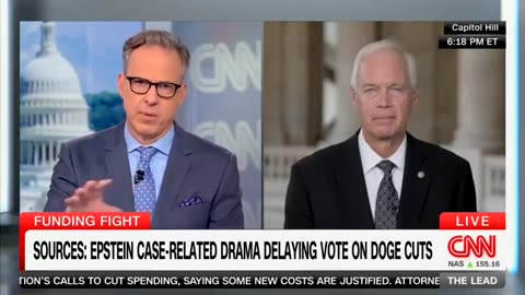 Senator Ron Johnson on The Lead with Jake Tapper 7.17.25