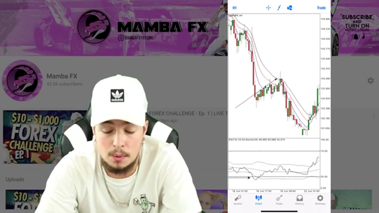 CRAZY MT4 Entries | OUTSTANDING Forex Mobile Trading Strategy! (Mamba Method)