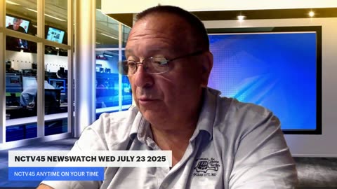 NCTV45 NEWSWATCH Live July 23 2025