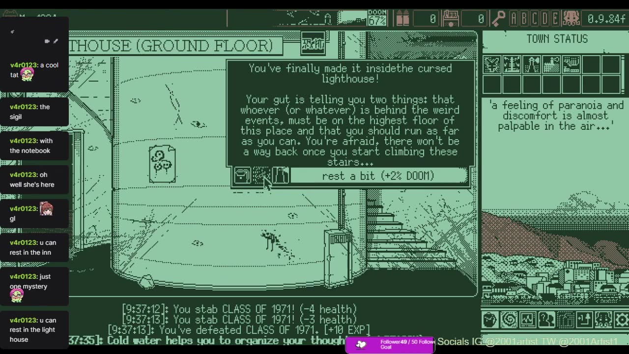 World of horror but I keep on failing