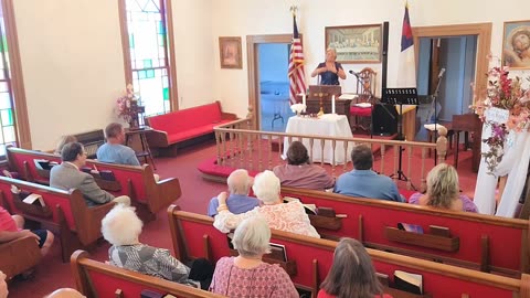 Vernon Chapel Communion Service (Matt. Ch.13:24-43 Weeds In The Wheat) led by Brenda Lewis 8/3/2025