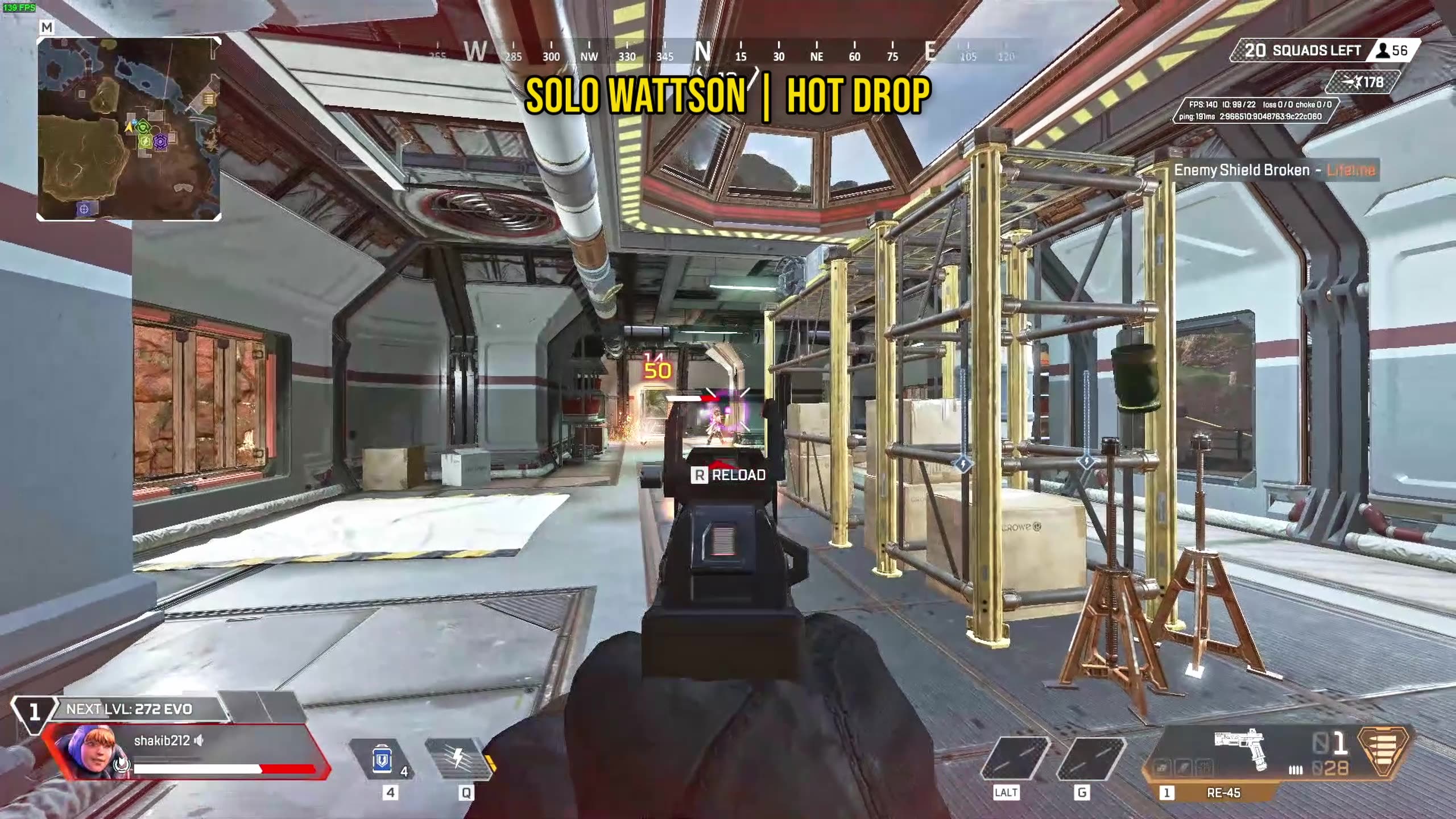 Wattson SOLO Hot Drop Squad Wipe on Kings Canyon ⚡ | Apex Legends #apex #apexlegends