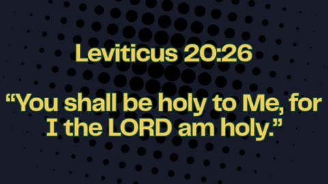 “Holy” — Set Apart, Not Slang