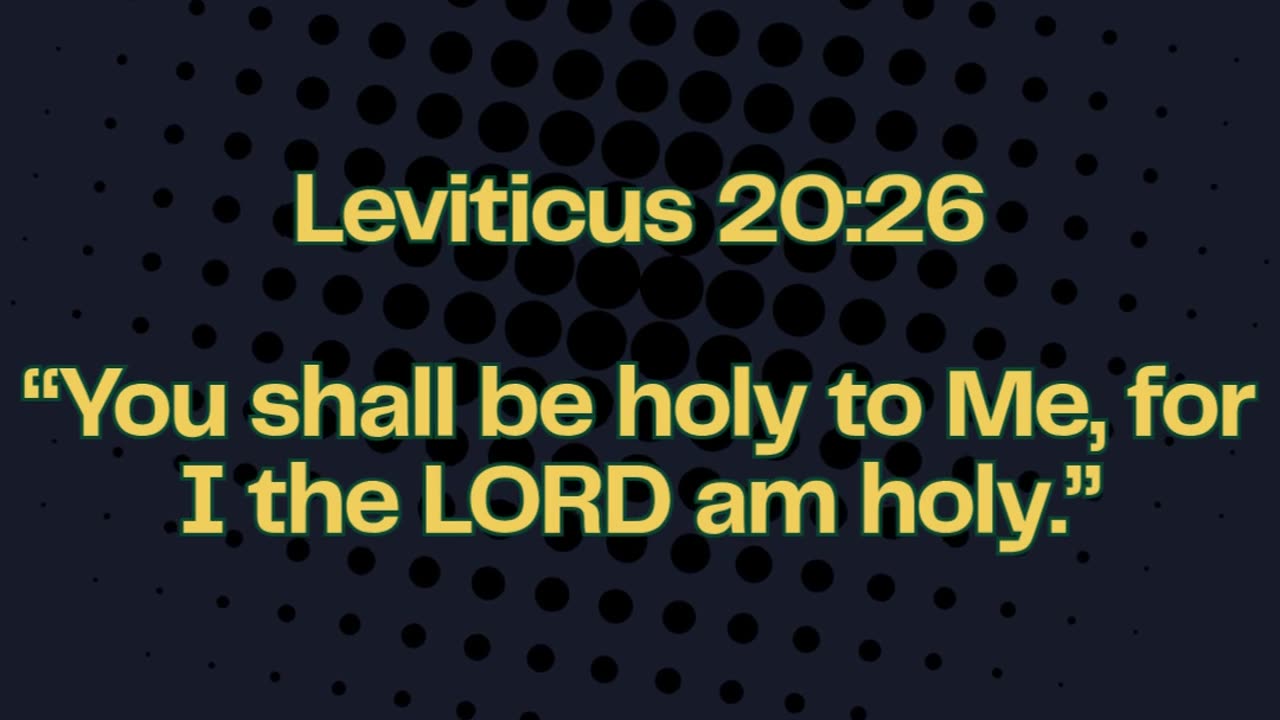 “Holy” — Set Apart, Not Slang
