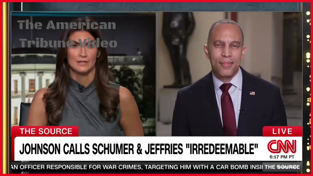 Jeffries REFUSES To Give Up Paycheck As Military Goes Without Theirs