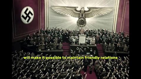 Hitler Debate With Opponets In Reichtag Over The Enabling Act.