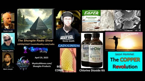 SHUNGITE REALITY 4/29/25 - Kevin Smith From Copper to Mitochondria