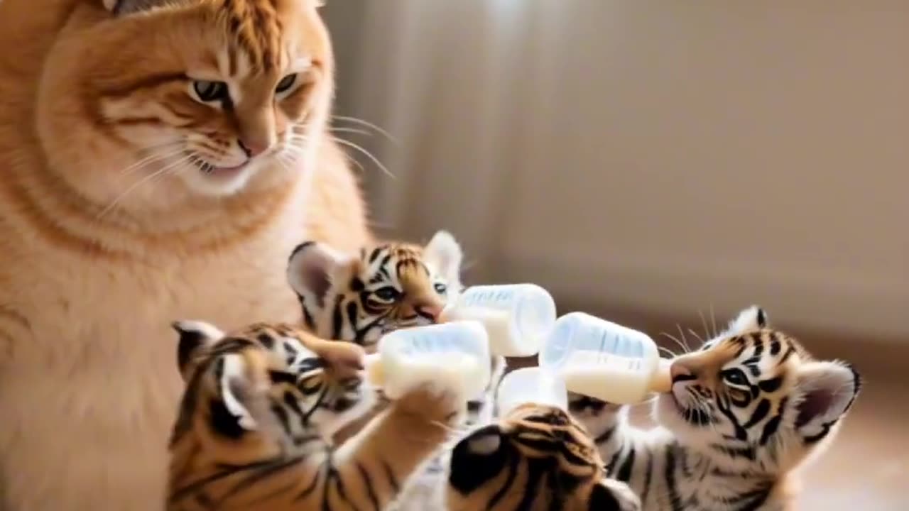 4 Baby Jaguars Got Kidnapped By a Cat?! 🐯🍼 The Truth Will Melt Your Heart 💔➡️❤️