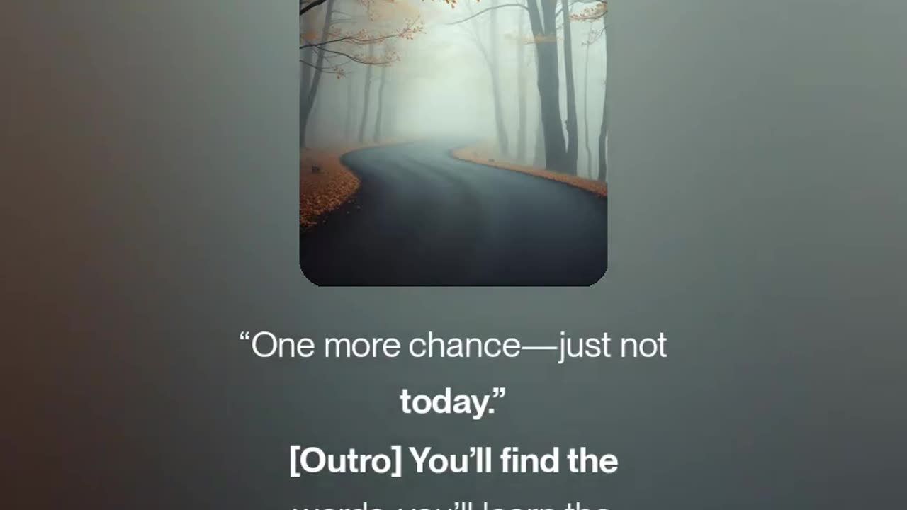 Just Not Today