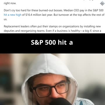 CEOs are ditching their sinking ships