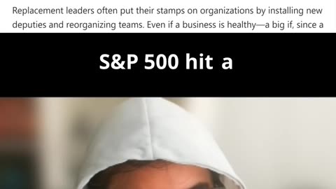 CEOs are ditching their sinking ships
