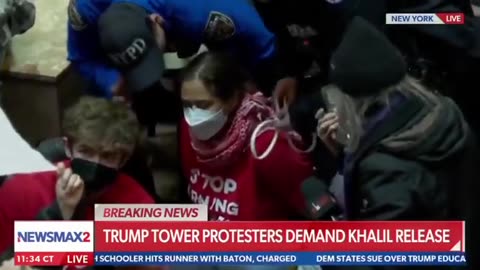 Protesters Arrested As They Occupy Trump Tower