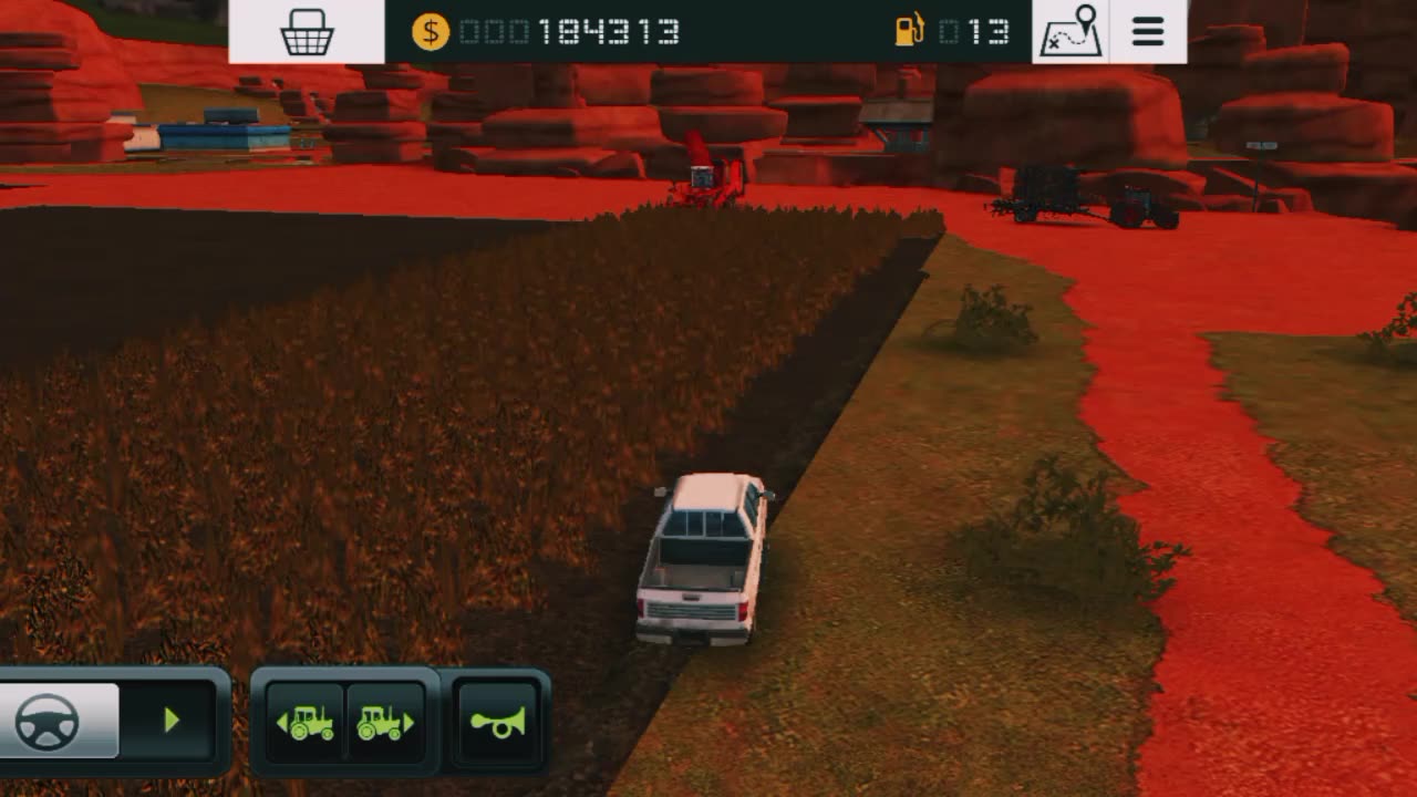 Potato farm in FS18 game