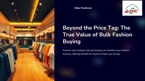 Why Buying Fashion in Bulk Saves More Than Just Money