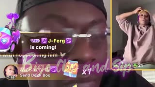 Finesse talks to 21 in the box after stealing Droski's door dash liquor 7/17/25 #bigoclipandsip