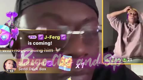 Finesse talks to 21 in the box after stealing Droski's door dash liquor 7/17/25 #bigoclipandsip