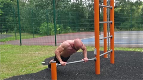 MORNING WORKOUT - PUSHUPS - PULLUPS - DIPS - WHATNOT