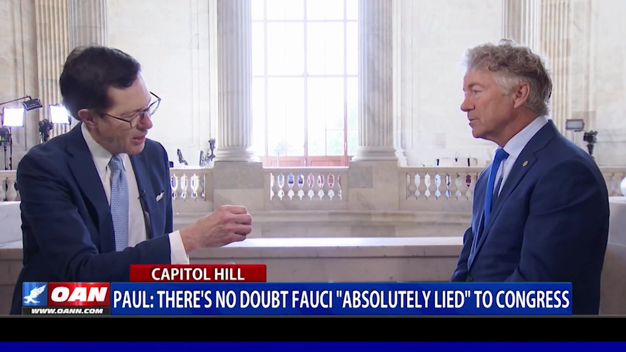 Paul: There’s No Doubt Fauci “Absolutely Lied” To Congress