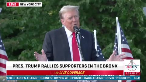 Trump speaks about...... being a hot guy