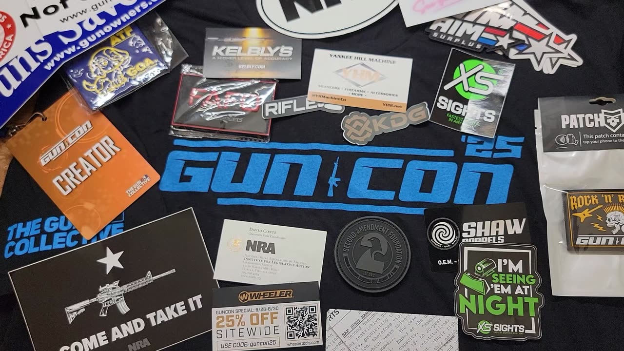 Guncon 2025 Cleveland Ohio - Swag and Ramblings