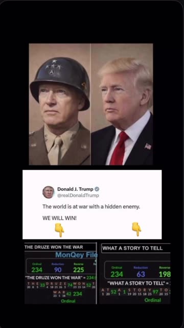 Patton - Trump are Kahlooni Druze Bloodline (Read Description)