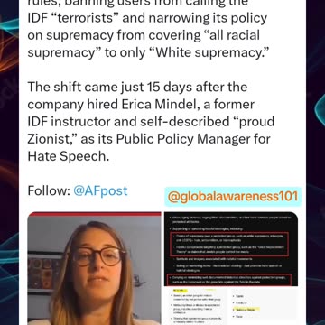 TikTok hires former IDF instructoras new censorship "hate speech" czar!
