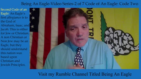 Being An Eagle-Video Series-2 of 7 Code of An Eagle: Code Two (Briefly discuss Charlie Kirk)