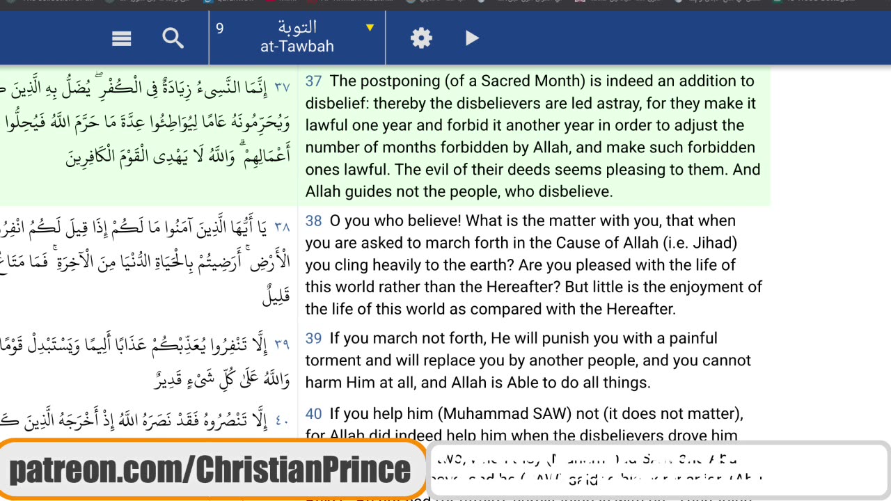 Christian prince There is two kind of walk