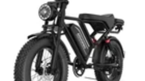AOVOPRO 20" FAT TIRE ADULTS ELECTRIC BIKE 1500W 31MPH 48V 18AH MOUNTAIN EBIKE
