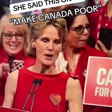 "MAKE CANADA POOR" Or UN CANADA FORT