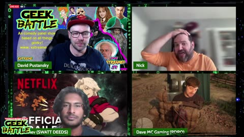 Geek Battle #182 Doctor Who 16th Doctor Revealed, Nintendo Switch 2, June 4th 2025