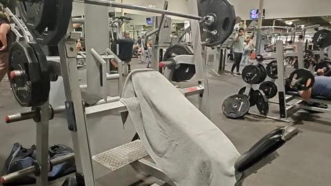 Gym Session Chest Day
