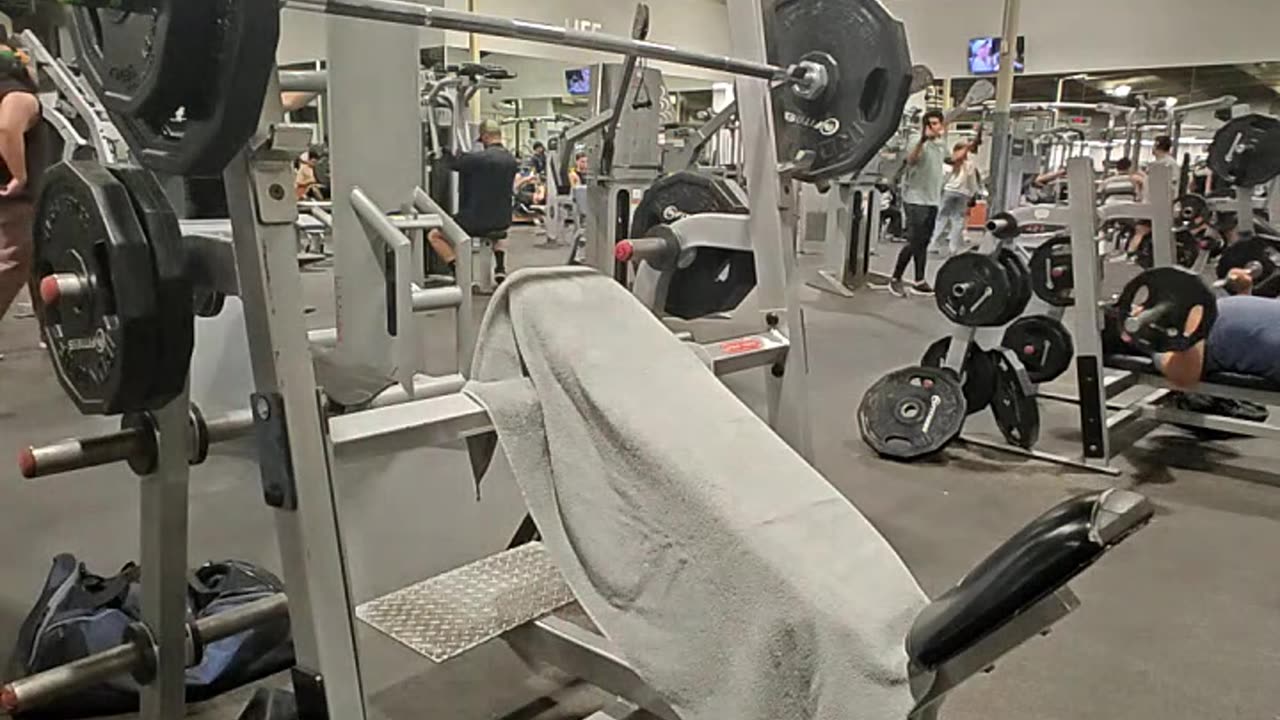 Gym Session Chest Day