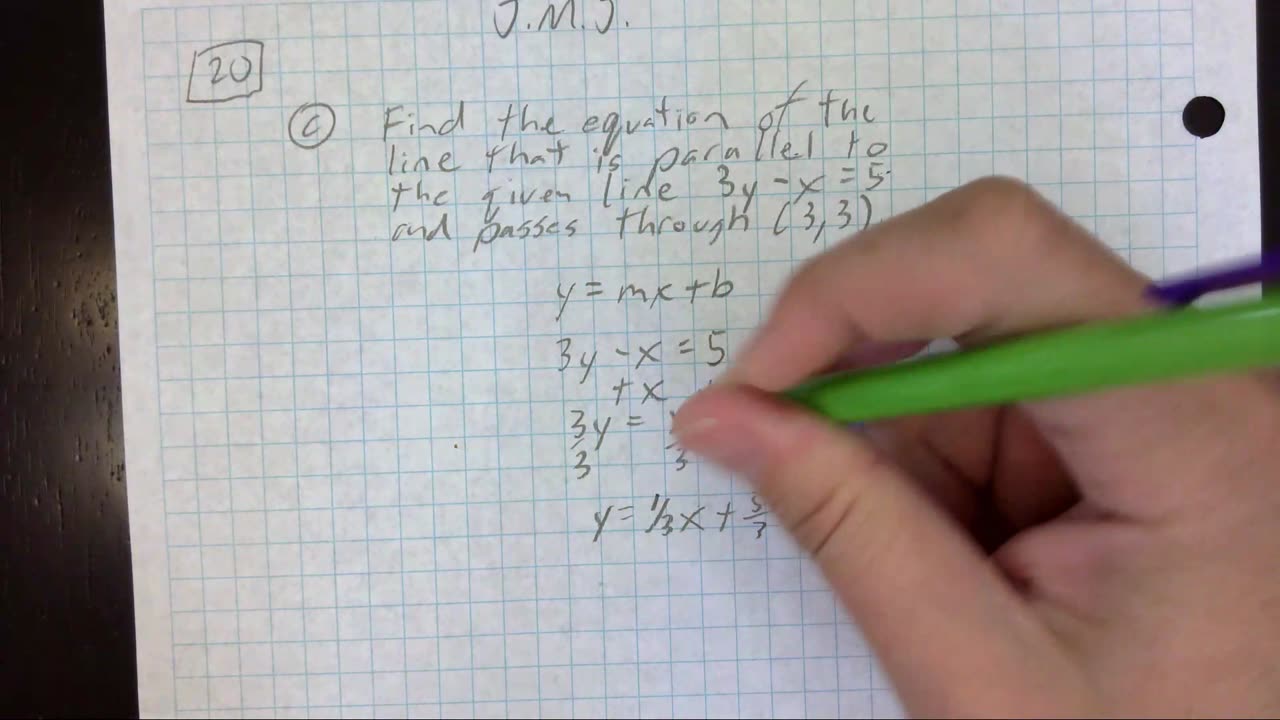 Saxon Algebra 2 Lesson 20 (c)