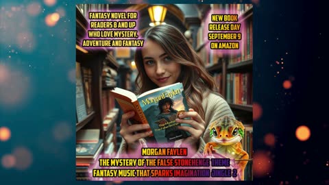 Jingle 4 | New Fantasy Book: Morgan Faylen The Mystery of the False Stonehenge