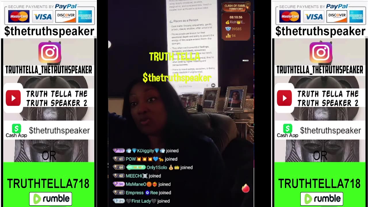 EMPRESS PARIS COMES CLEAN & ADMITS SHE'S IN LOVE BEFORE LISTENING TO THE LIES ON MESSY CALLER