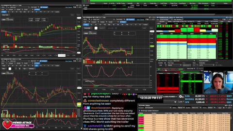 LIVE Day Trading the Stock Market