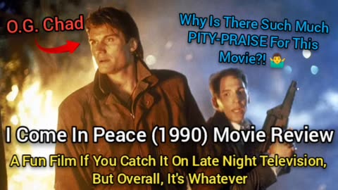 I Come In Peace (1990) Movie Review - A MADE FOR TV FILM THAT GETS PITY-PRAISE