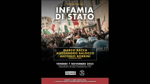 INFAMIA DI STATO. Presentazione del libro